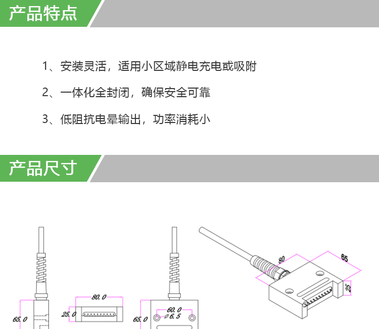 大号放电头(图1)